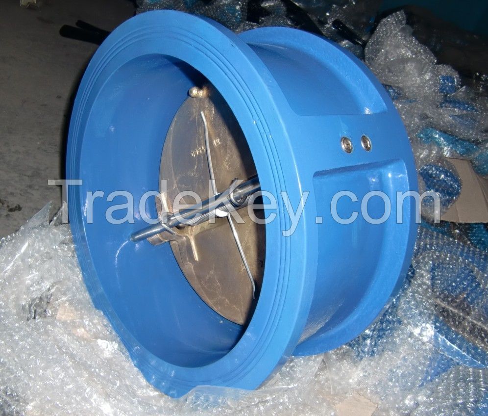 wafer duo plate check valve