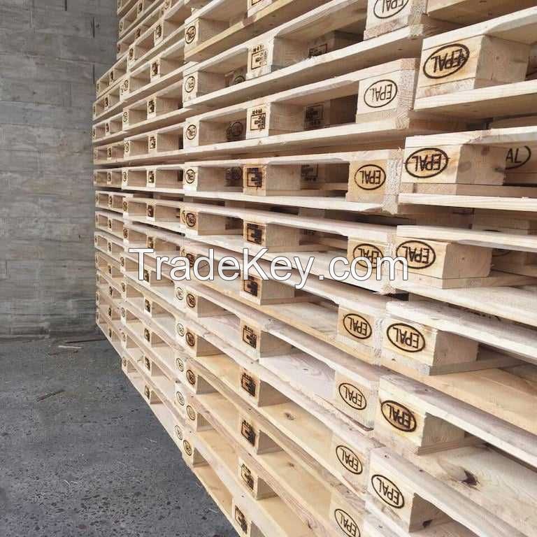 Euro EPAL stamped Wooden Pallet 1200x800 best prise