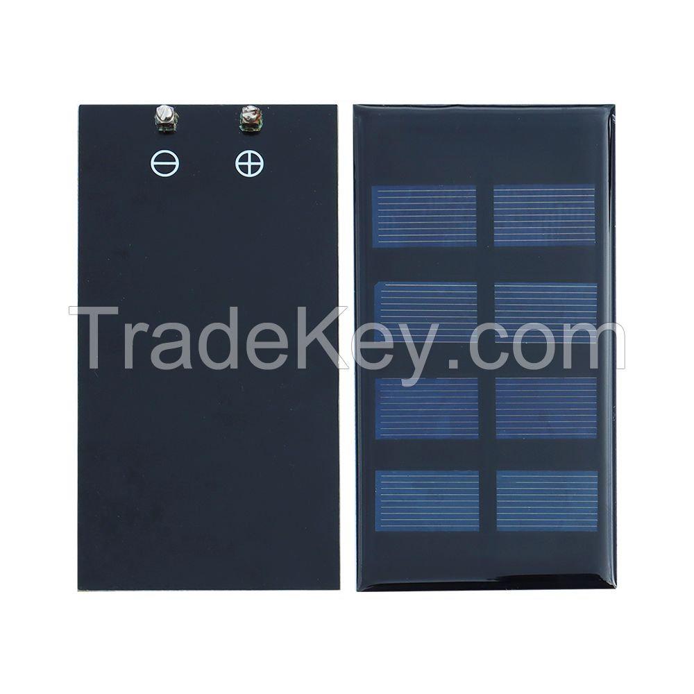 2V 400mA Epoxy Resin Solar Panel 62x120 mm