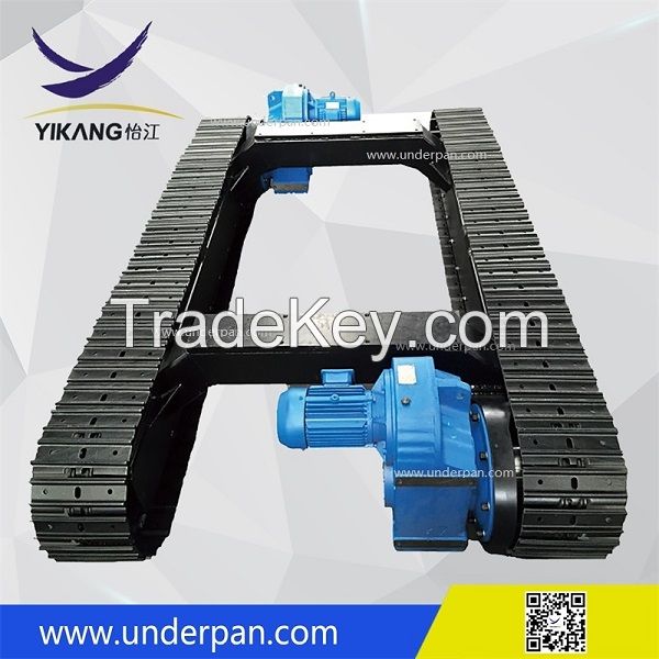 7 ton crawler tunnel rescue vehicle chassis steel track undercarriage for construction machinery drilling rig crusher