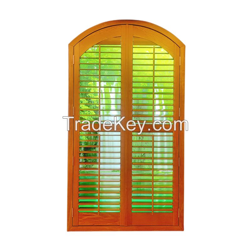 The classic woonden shutter timber shutter plantation shutter louver