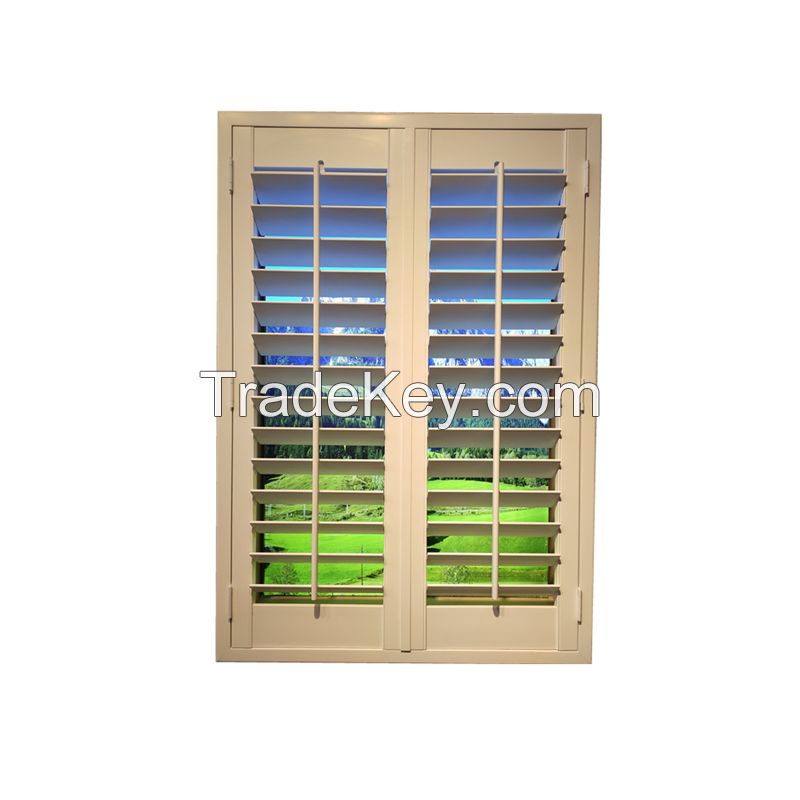 High quality PVC plantation shutters window shutters custom shutters