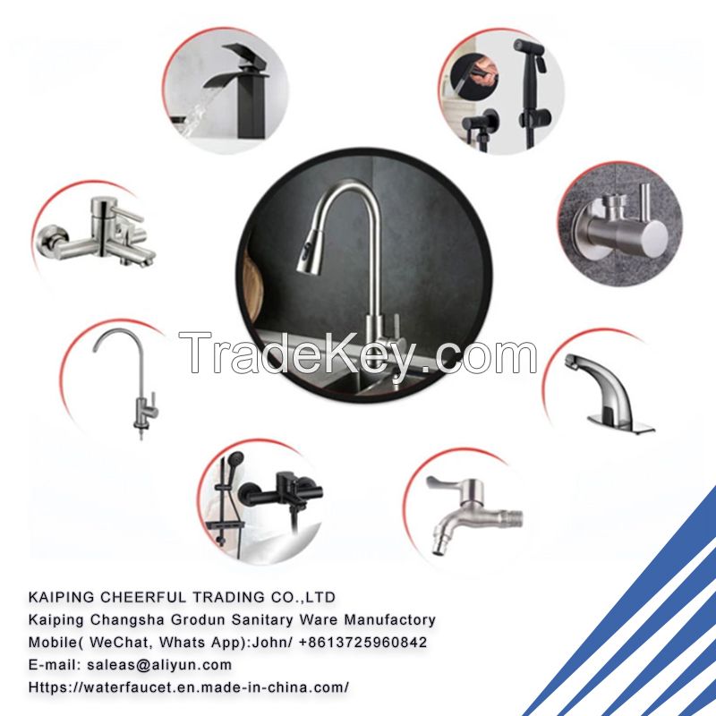 Solid Brass Matte Black Industrial Camper Laundry Utility Rv Wet Bar Kitchen Faucet with Pull Down Sprayer