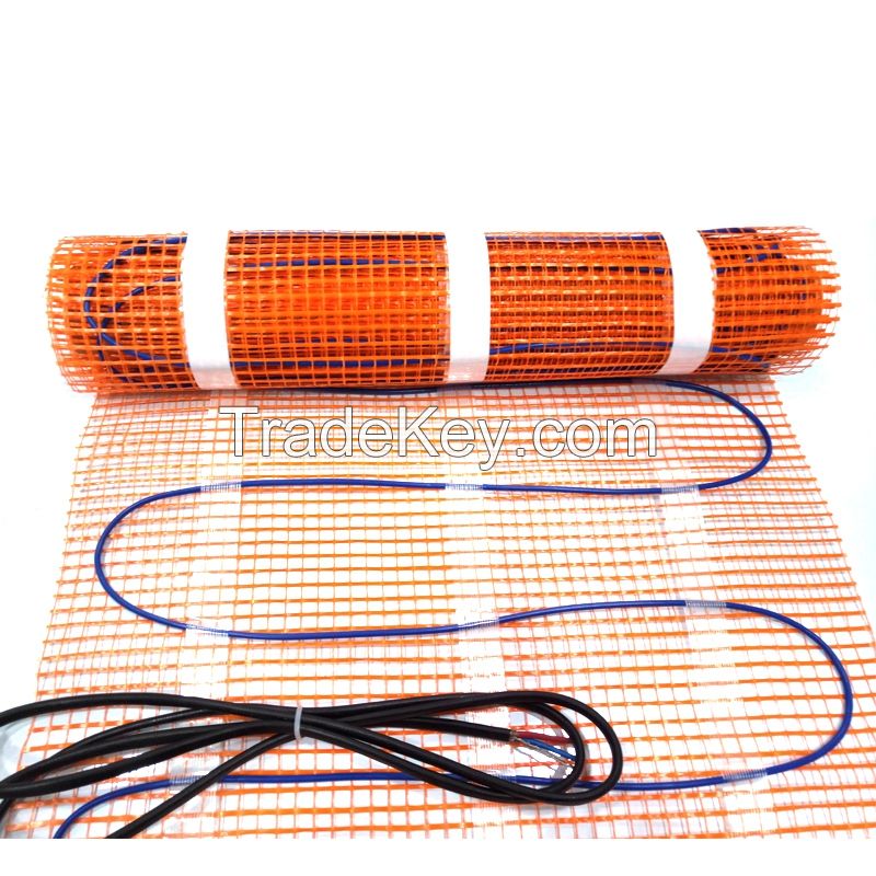 100W/M2 Electric Underfloor Heating Mat, CE Approved Heating Cable Mat