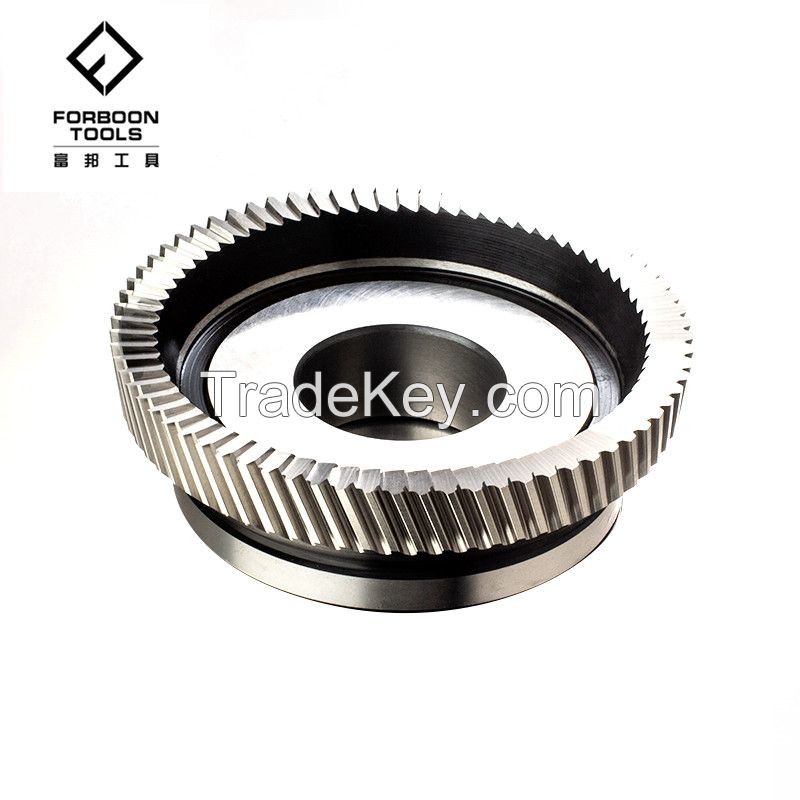 Helical bevel shank gear turning cutter gear skiving cutter S390 material