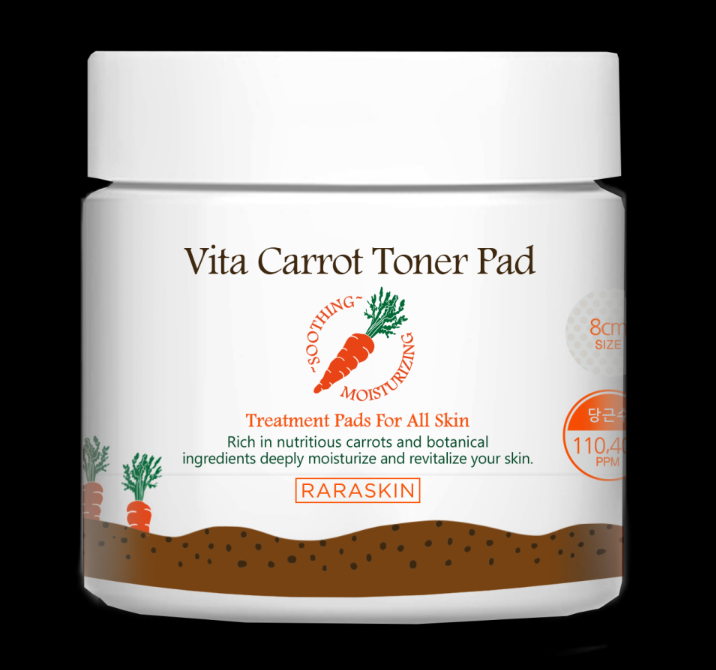 RARASKIN VITA CARROT TONER PAD