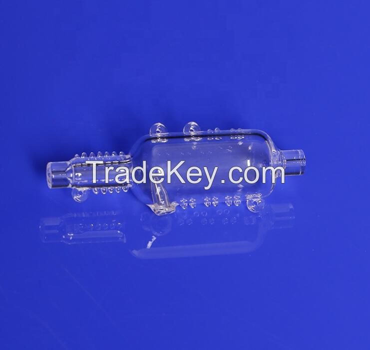 Customized quartz tube instrument quartz glass tube lab  quartz glass apparatus