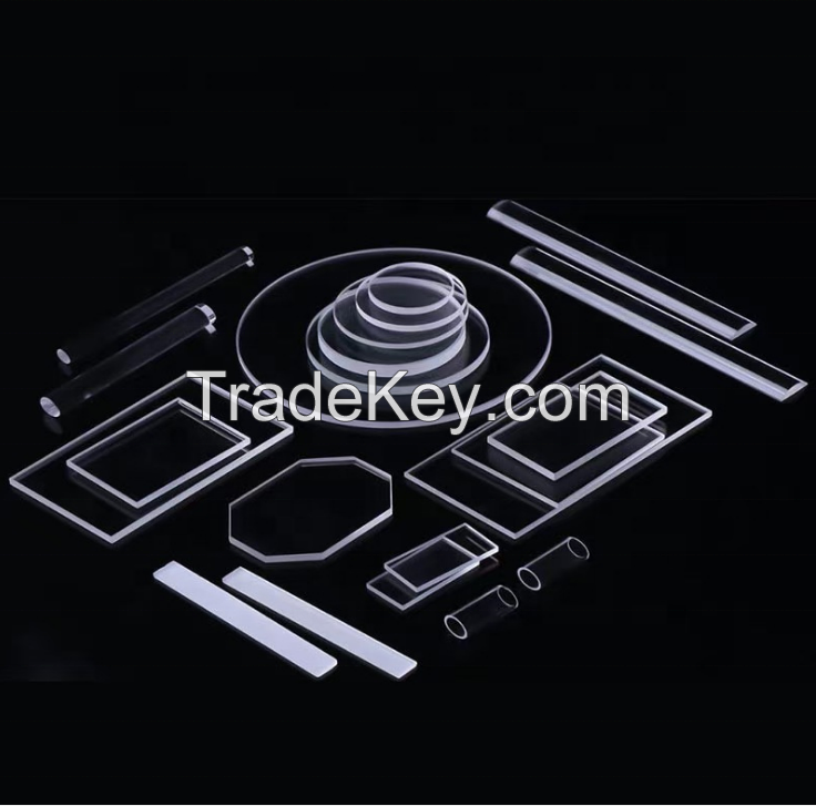 Customzied quartz plate optical window quartz glass plates quartz instrument plate