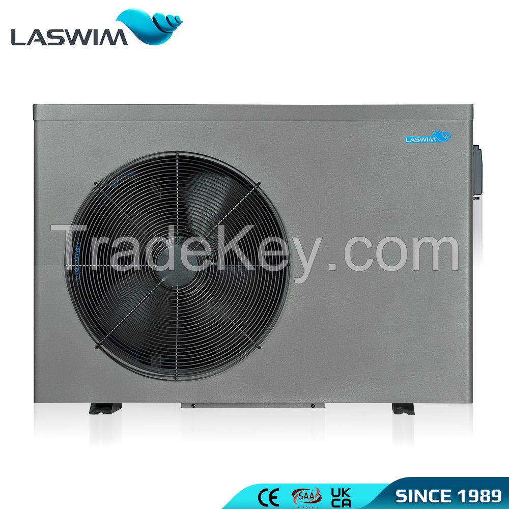 R32 Full Inverter Air Source Heat Pump Galvanized Sheet Casing Swimming Pool Heat Pump