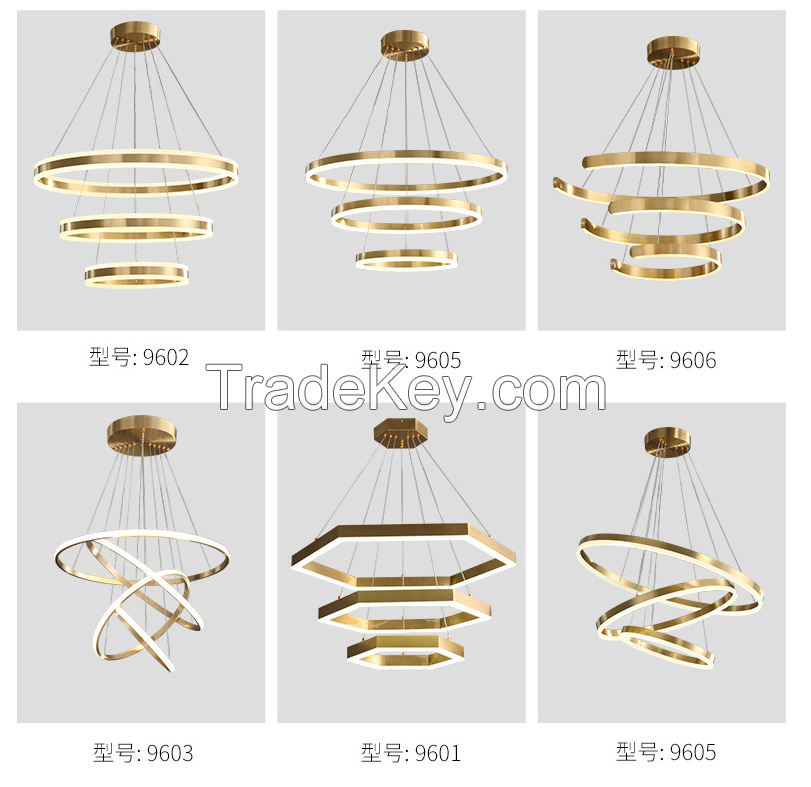 high lumen super brightness modern led chandelier pendant light living room lamp