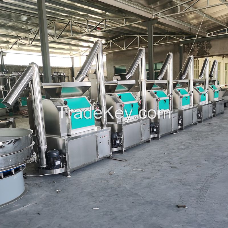 Chili Powder Processing Equipment Dry Pepper Crushing Equipment Crush the seasoning