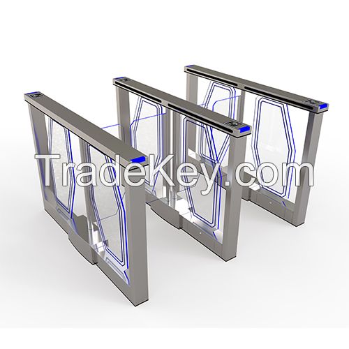 Automatic swing pedestrian turnstile gate is perfectly suited to any type of architecture