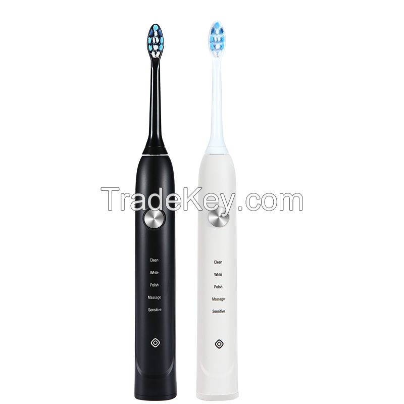 Ipx7 waterproof cleaning whitening adult electric toothbrush