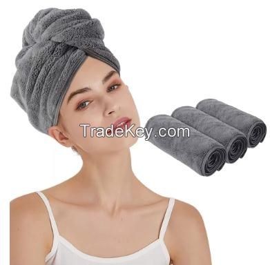 Wholesale Quick Drying Wrap Microfiber Hair Towel