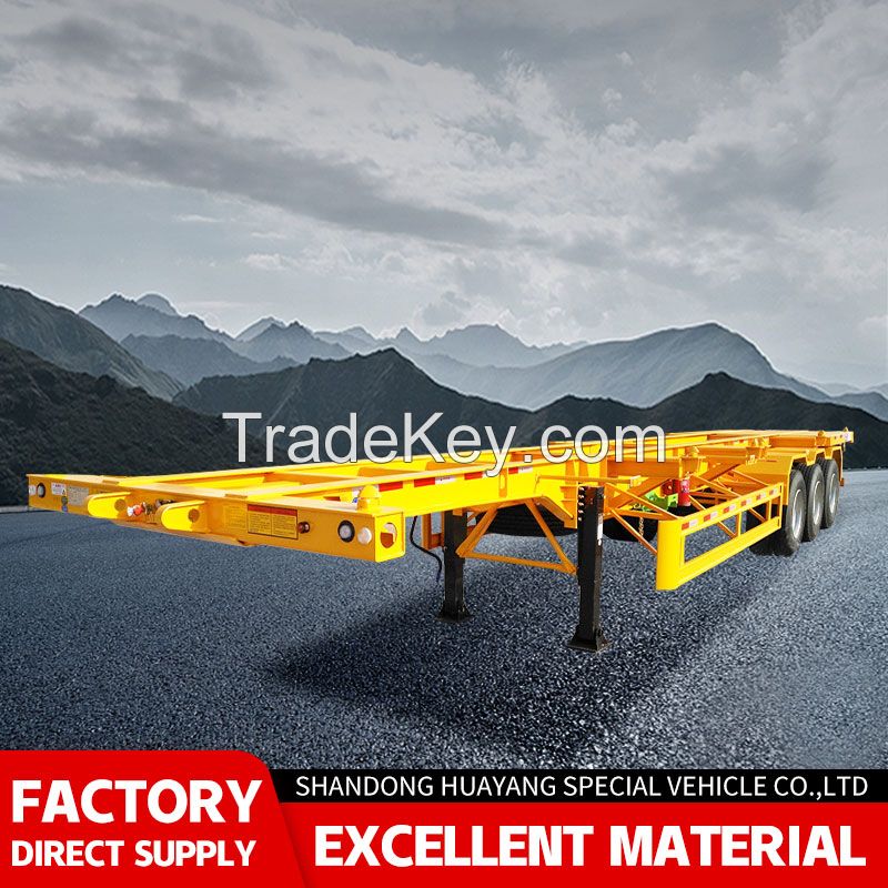 sell truck trailer, skeleton car, container semi-trailer