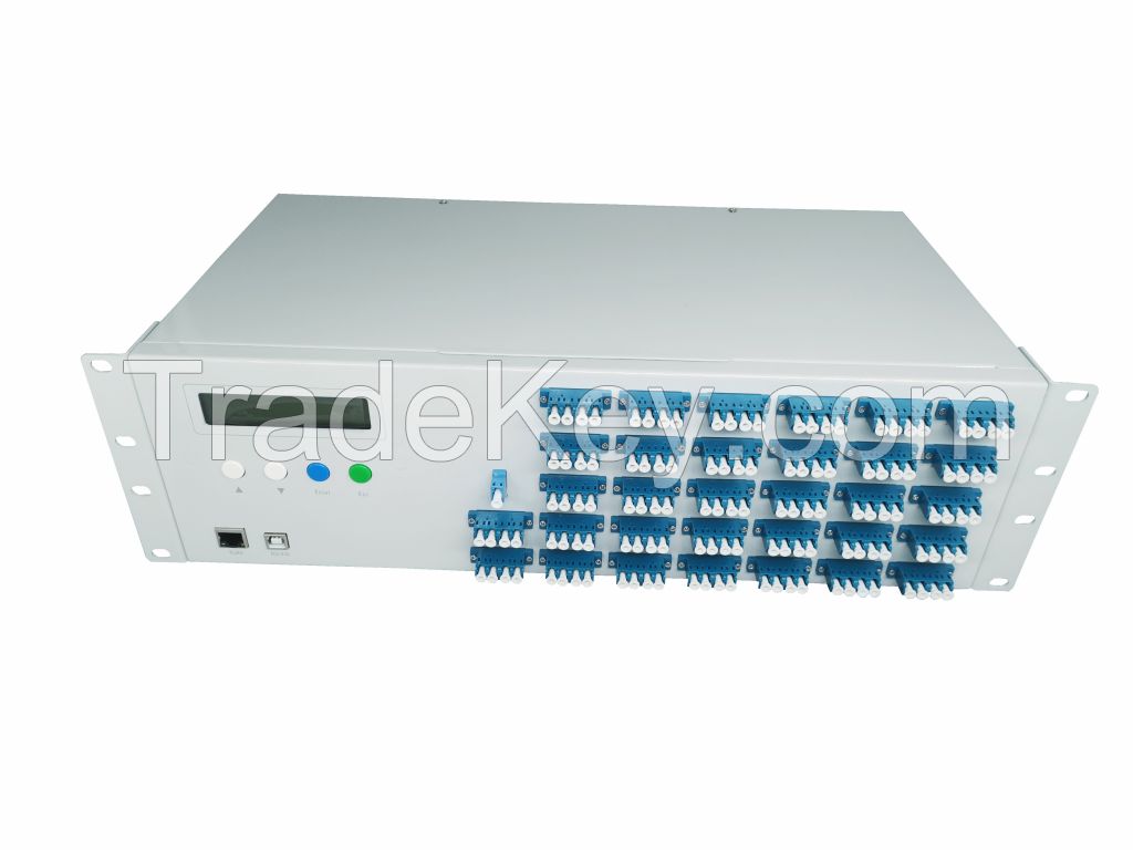 1x128 rackmounted optical switch