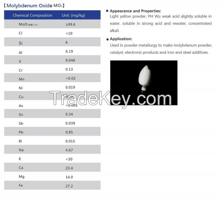 Molybdic oxide catalyst