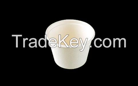 disposable paper cup, disposable tableware, pulpmolding