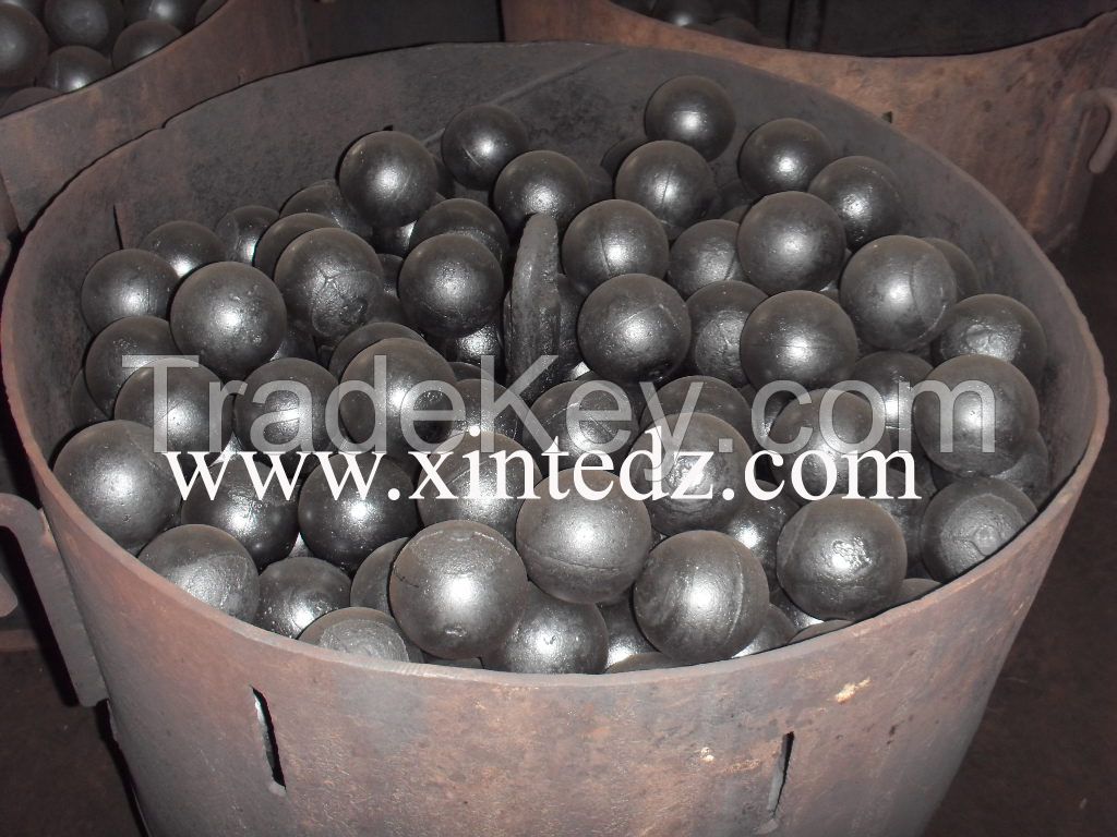 produce and export casting ball from 20mm to 120mm