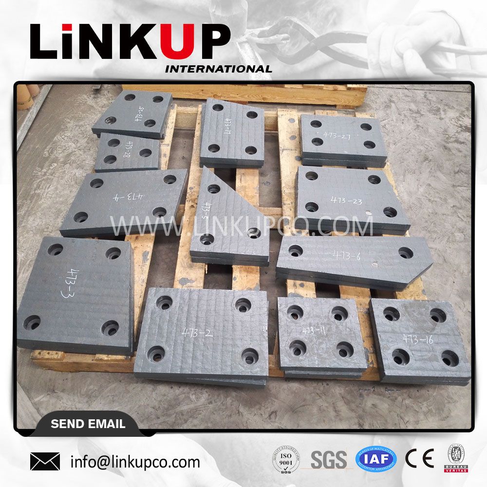 Sell linkup chromium carbid overlay plate process