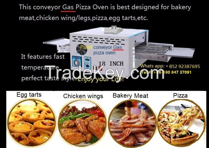 HIGH QUALITY Conveying Gas Pizza Oven