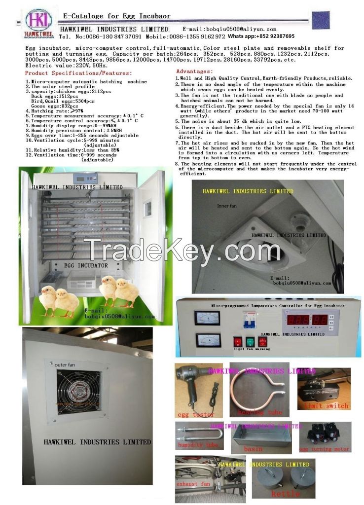 high quality egg incubator