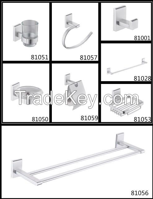 Bath Hardware sets with Robe Hook Toilet Roll Holder Towel Bar