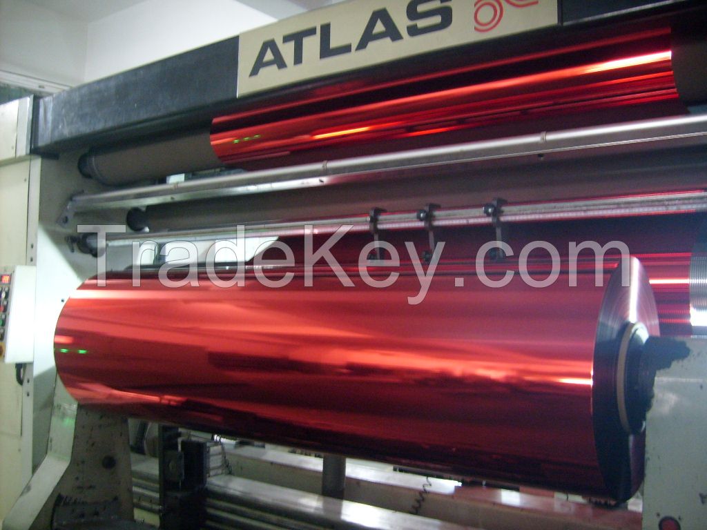 colored metalized pet film