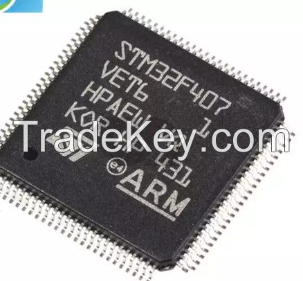 STM32F407VET6 STM32F407 LQFP-100 Microcontrollers Standard Specialty MCU IC Chips Programmer STM32F407VET6