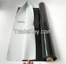 6 Mil Thick Polyethylene Panda Film Black White Film Plastic Sheeting Roll for Greenhouse Plastic Poly Film Covering