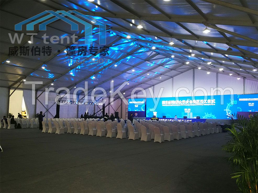 high quality A shape aluminum party and event tent, exhibition trade show tent, fashion show tent, flower show tent