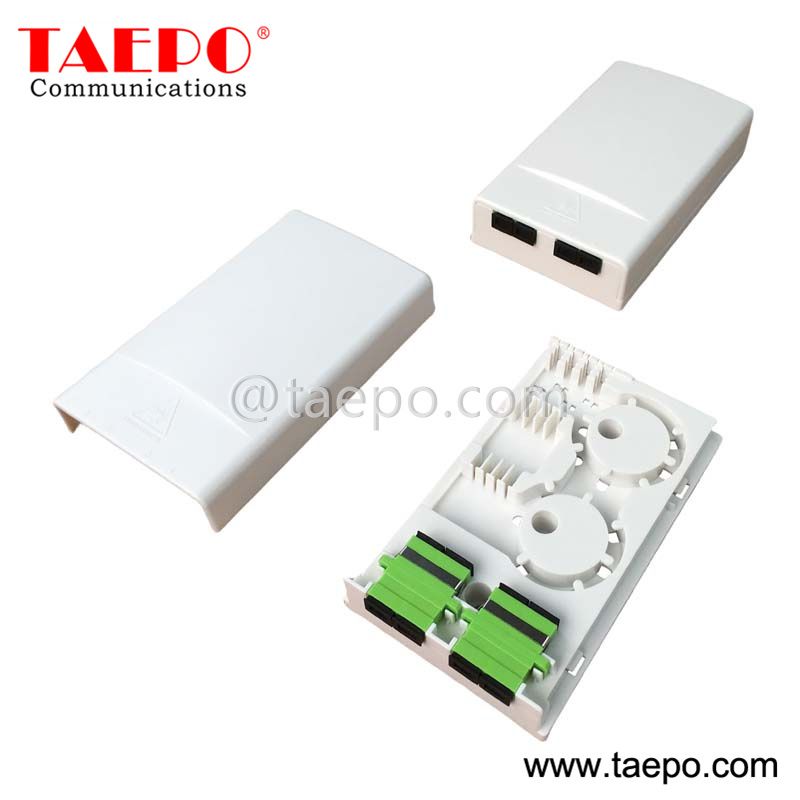 Sample free Indoor 4 port SC FTB home Fiber optic termination box from China Factory TAEPO