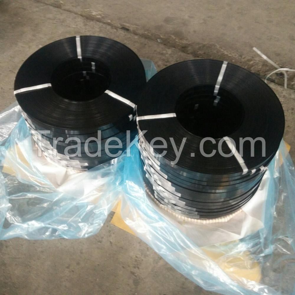 black grey green brown coated steel strap packaging material