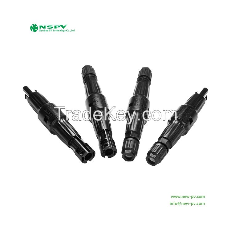 Protecting Solar Power System Solar PV Fuse Molding Connector PV4.0 Solar Fuse Connector