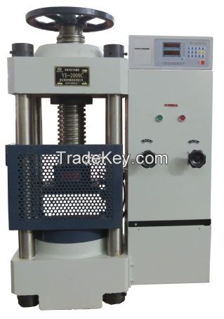 Sell YE-2000C Digital Display Compression testing machine