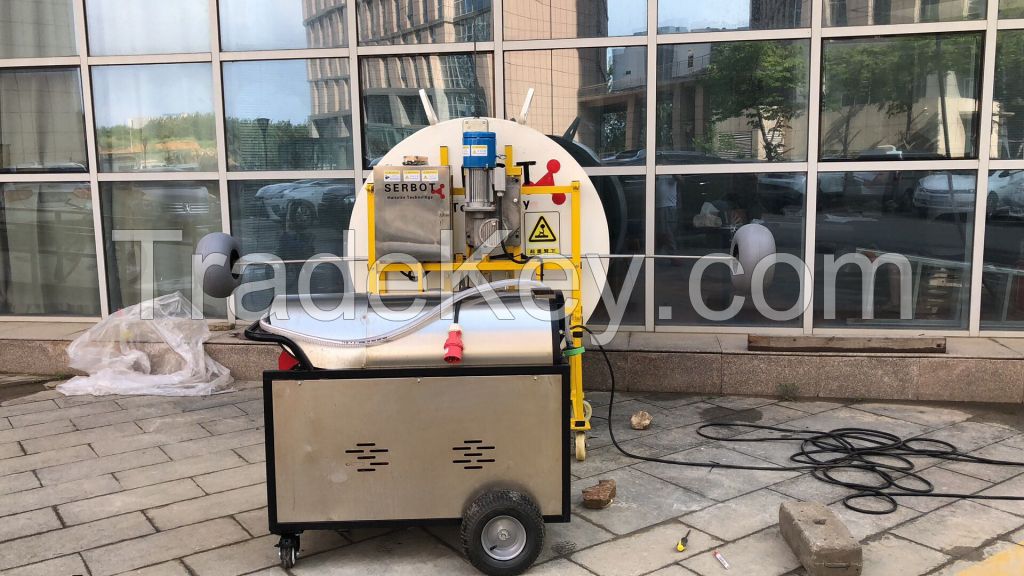 window and facade cleaning system for buildings