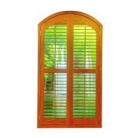 The classic woonden shutter timber shutter plantation shutter louver