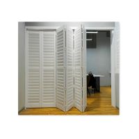 Premium quality PVC shutter plantation louver window finished shutters