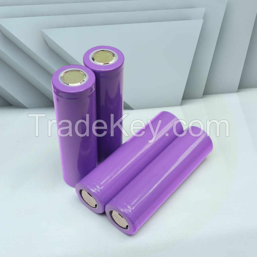 High quality Type Cylindrical Lithium cell lithium ion battery 18650 2000 mAh  for E-skateboard