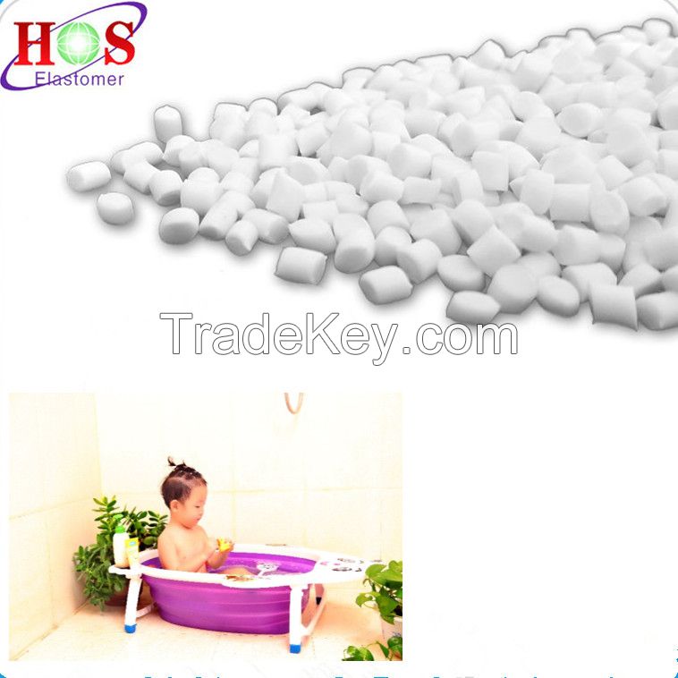 Good Environmental TPE Compound for Folding Tub for Children