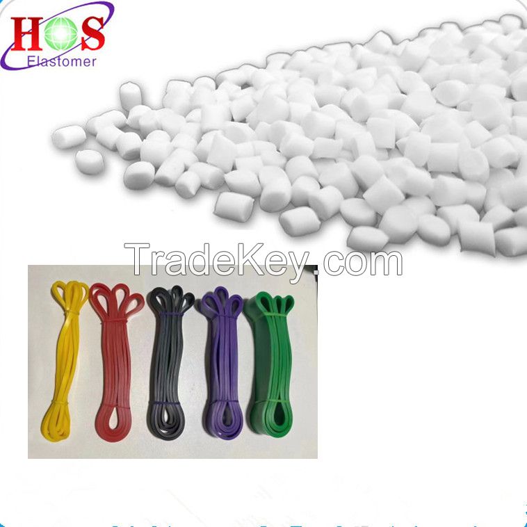 Thermoplastic Resin TPE Material Granules for Tension Bands