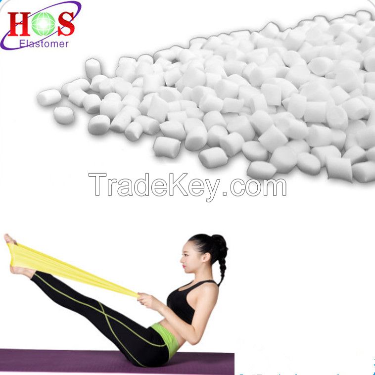 Thermoplastic Resin TPE Material Granules for Tension Bands