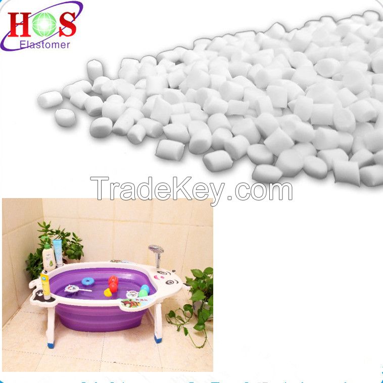 Good Environmental TPE Compound for Folding Tub for Children