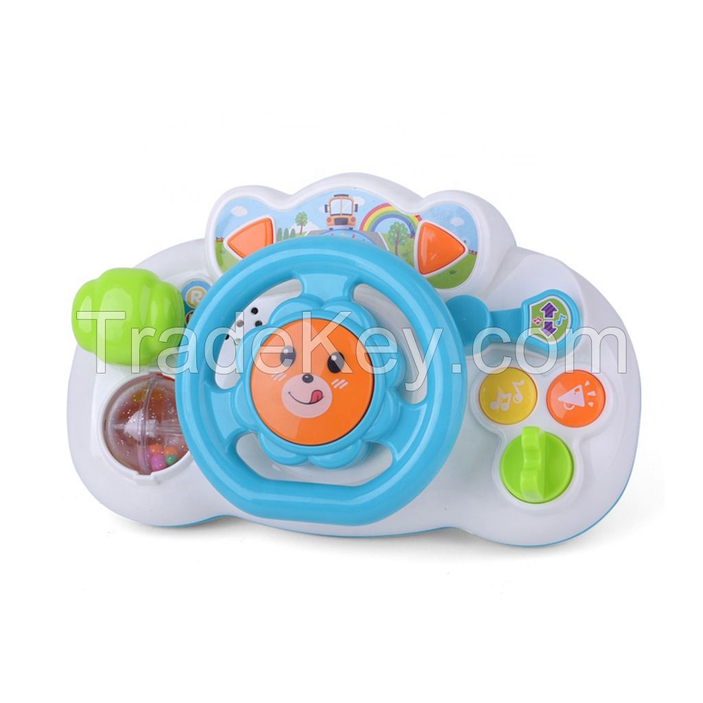 Baby Music Driving Wheels with Lights Funny Toys for Children