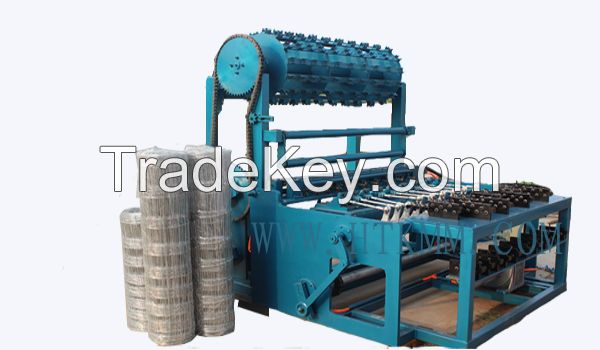 field /cattle/grassland /hinge joint fence making machine