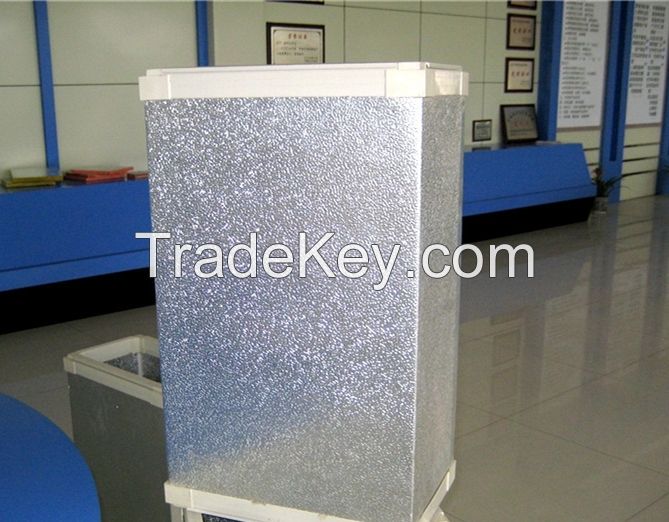 Double sided aluminum foil phenolic foam duct insulation board