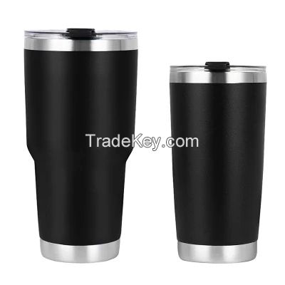 20 Oz 30oz Stainless Steel Double Wall Thermal Custom Car Cup with Lid Handle