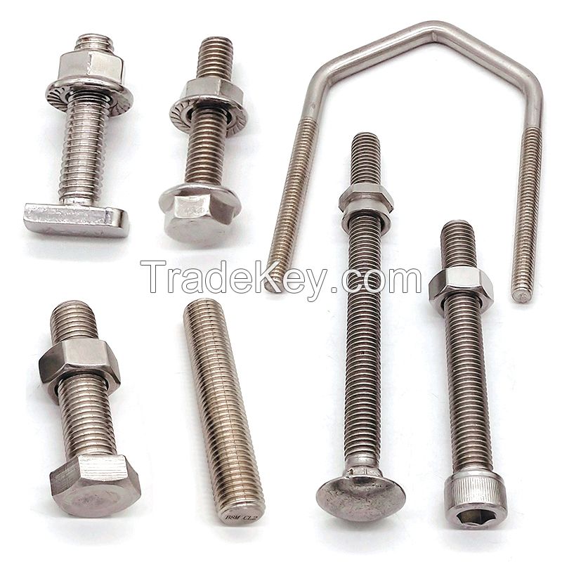 High Quality Stainless Steel Bolts, Nuts, Washers Factory Price