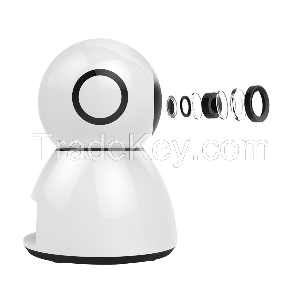 960P resolution 5MP len 4X Digital Zoom Smart PT IP Camera / Baby Monitor 960P resolution