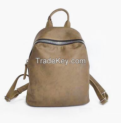 leather backpack